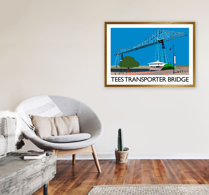 Tees Transporter Bridge by Richard O'Neill A1 Print Only
