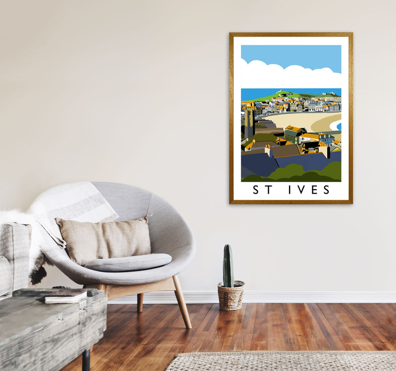 St Ives by Richard O'Neill A1 Print Only