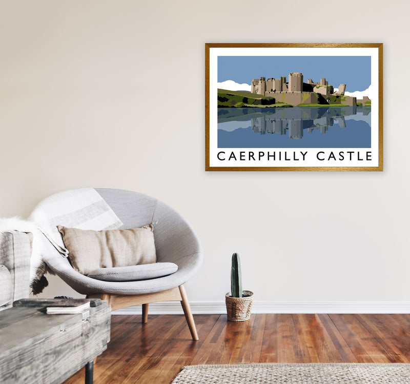 Caerphilly Castle by Richard O'Neill A1 Print Only