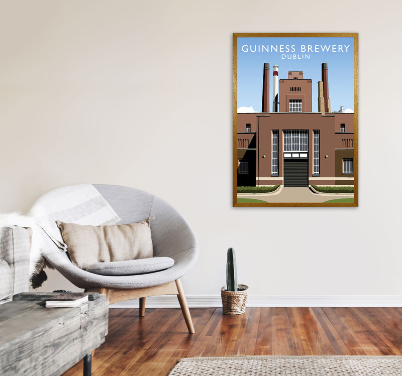 Guinness Brewery by Richard O'Neill A1 Print Only