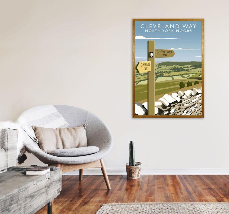 Cleveland Way (Portrait) by Richard O'Neill A1 Print Only