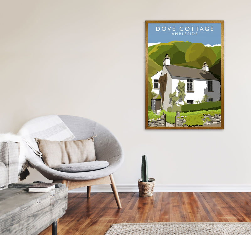 Dove Cottage (Portrait) by Richard O'Neill A1 Print Only
