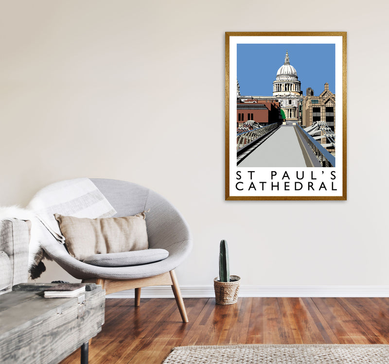 St Pauls Cathedral by Richard O'Neill A1 Print Only
