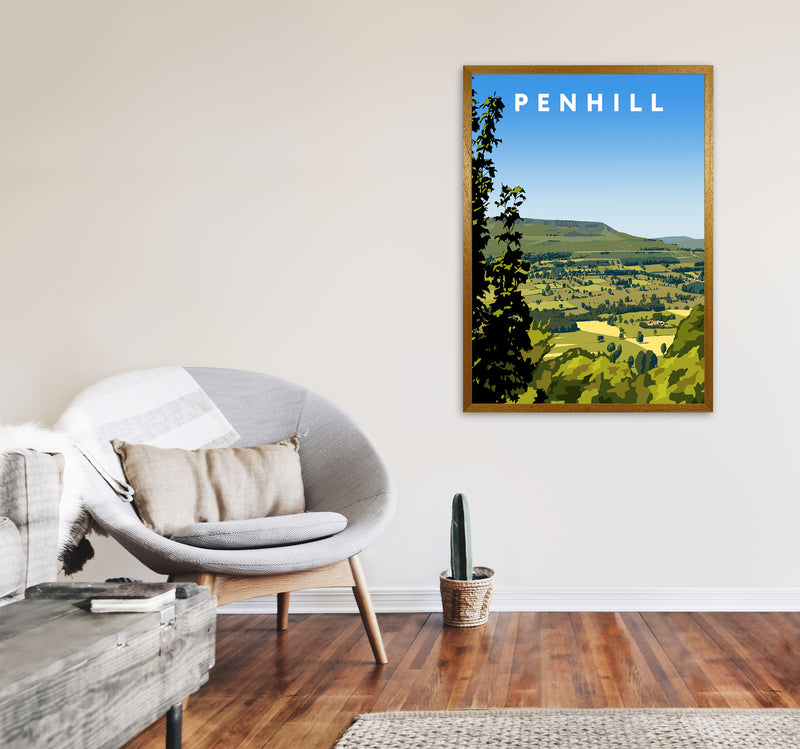 Penhill2 Portrait by Richard O'Neill A1 Print Only