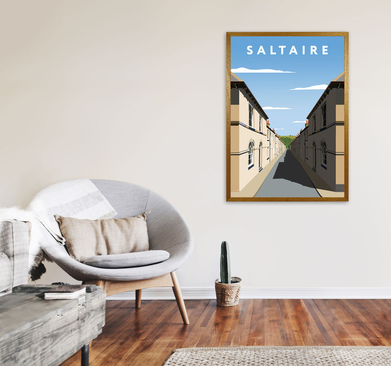 Saltaire Portrait by Richard O'Neill A1 Print Only