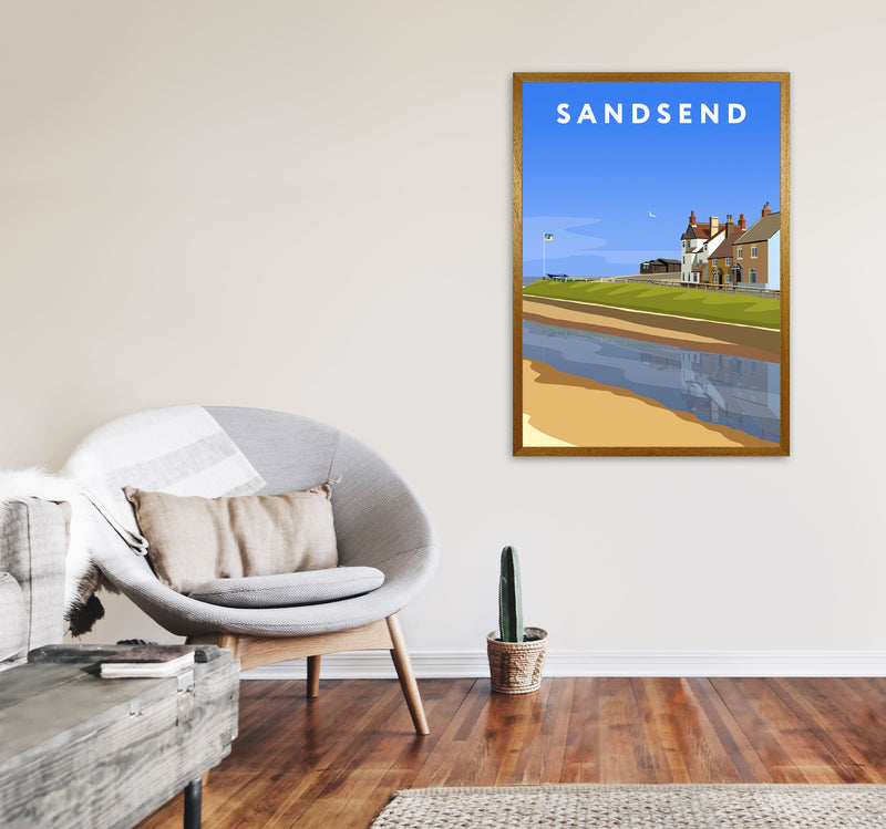Sandsend3 Portrait by Richard O'Neill A1 Print Only