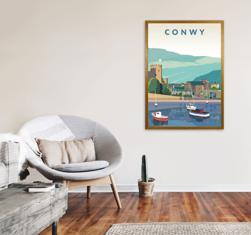 Conwy Art Print by Richard O'Neill A1 Print Only