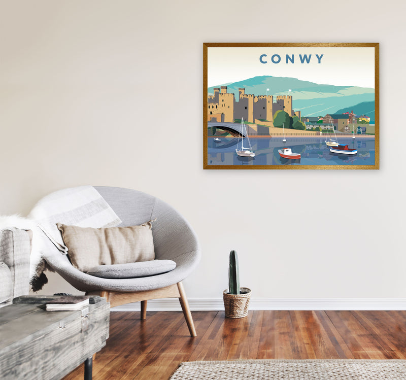 Conwy Art Print by Richard O'Neill A1 Print Only