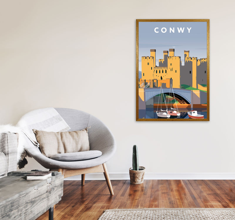 Conwy Portrait by Richard O'Neill A1 Print Only