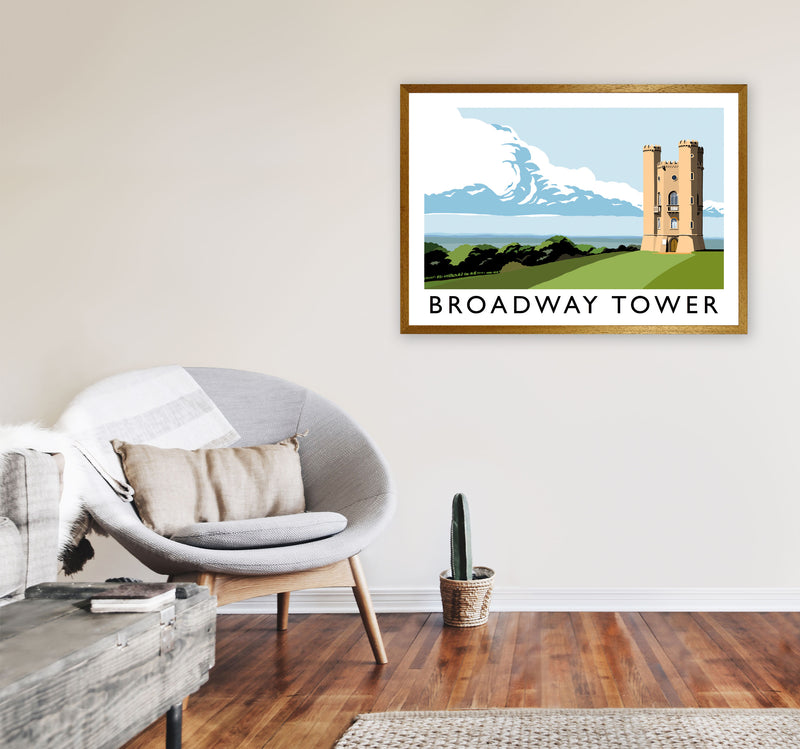 Broadway Tower Art Print by Richard O'Neill A1 Print Only