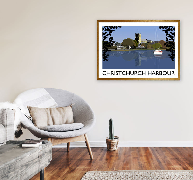 Christchurch Harbour by Richard O'Neill A1 Print Only