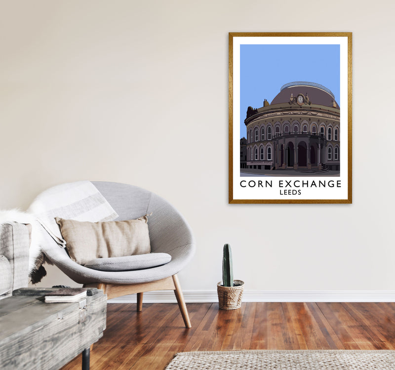 Corn Exchange Portrait by Richard O'Neill A1 Print Only