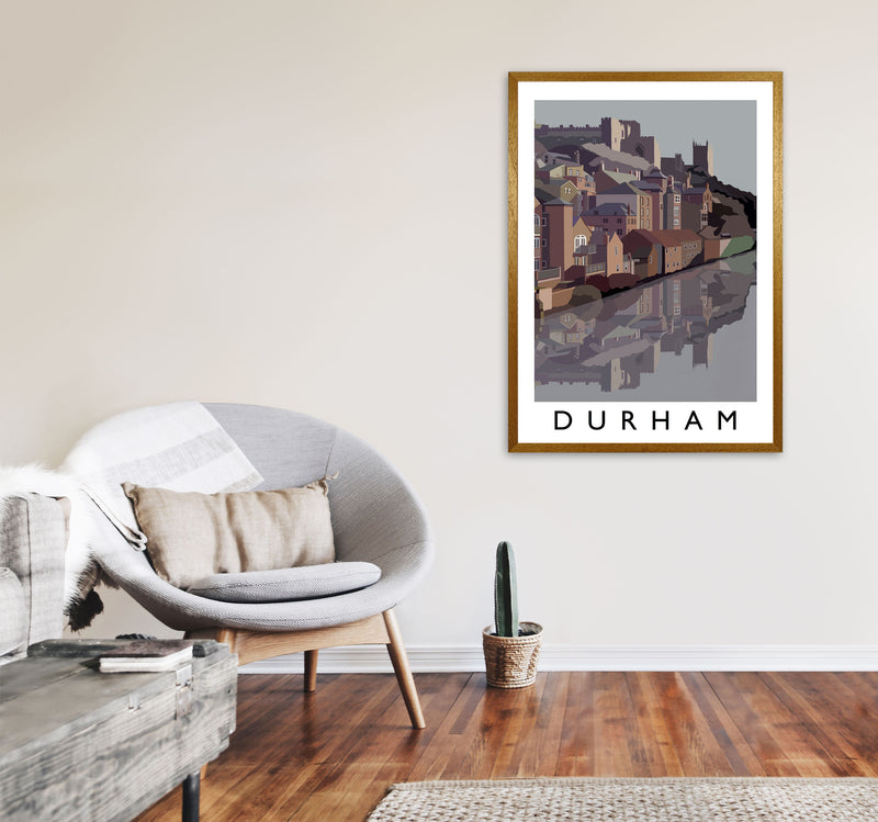 Durham Portrait by Richard O'Neill A1 Print Only