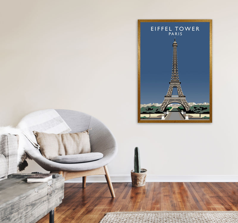 Eiffel Tower Portrait by Richard O'Neill A1 Print Only