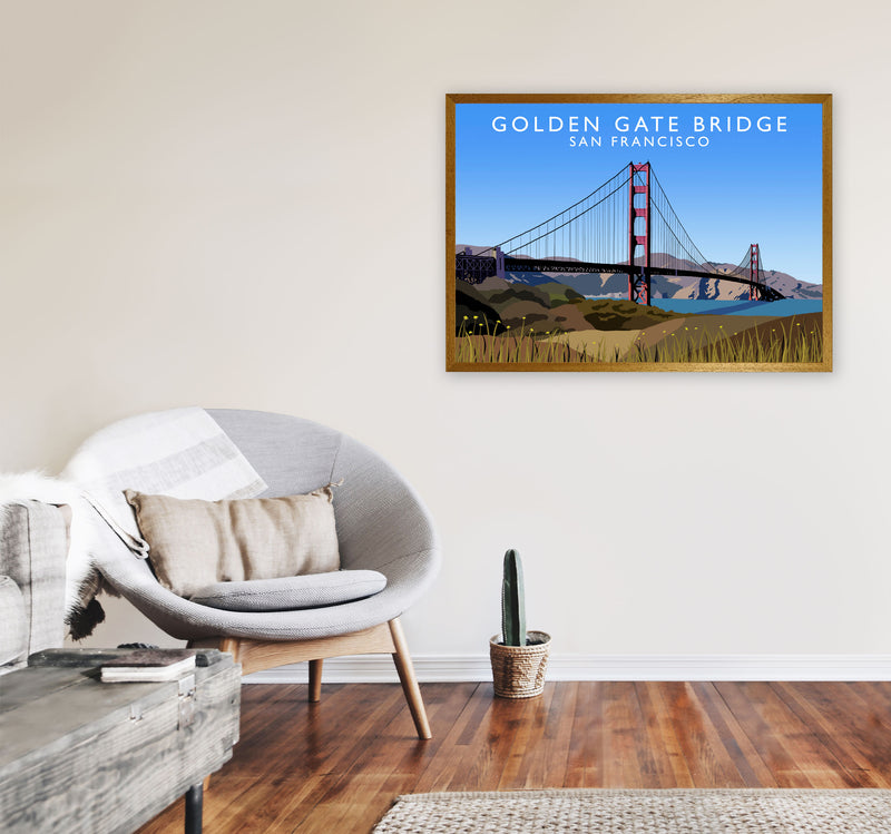 Golden Gate Bridge by Richard O'Neill A1 Print Only
