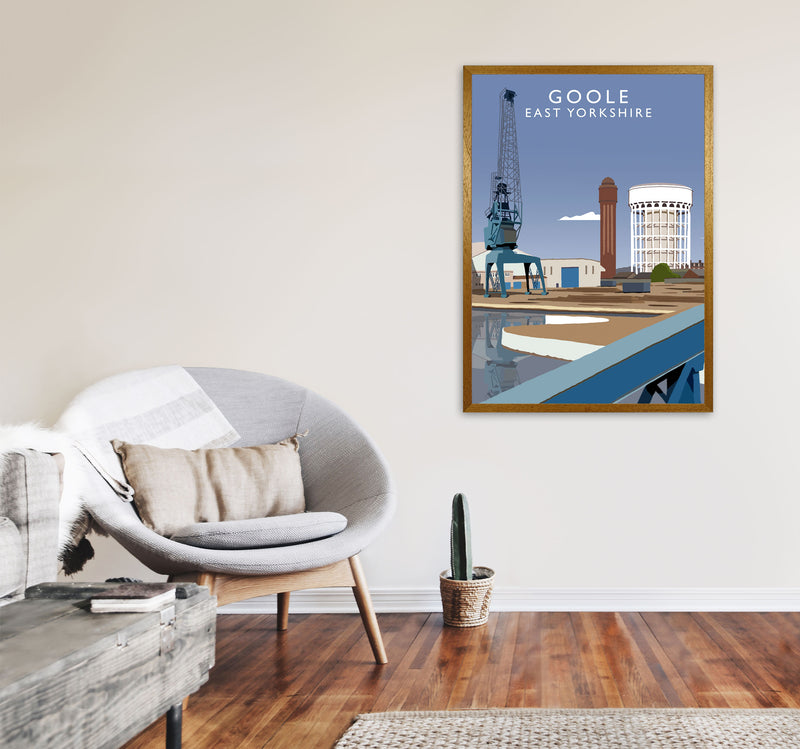 Goole East Yorkshire Art Print by Richard O'Neill A1 Print Only