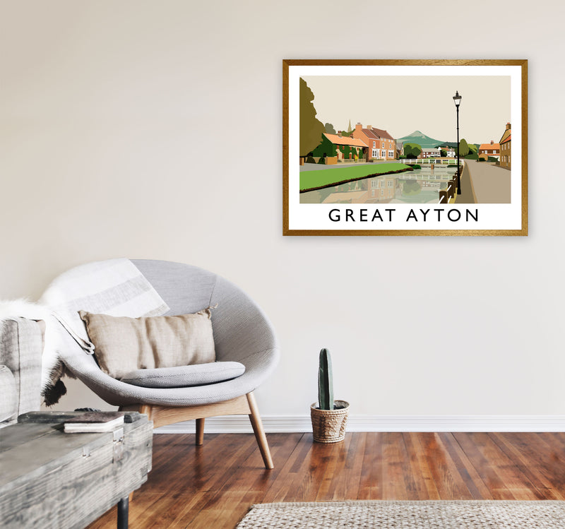 Great Ayton by Richard O'Neill A1 Print Only