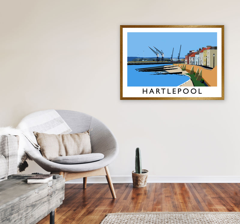 Hartlepool by Richard O'Neill A1 Print Only