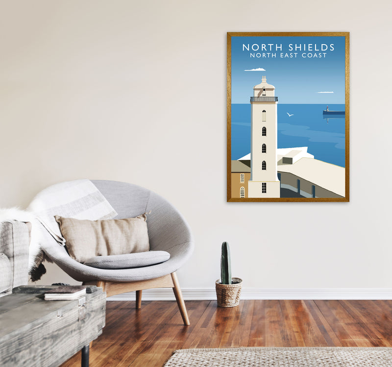 North Shields Portrait by Richard O'Neill A1 Print Only