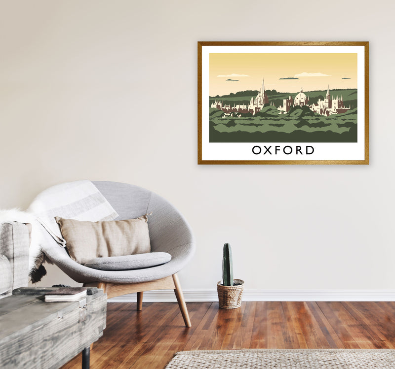 Oxford Art Print by Richard O'Neill, Framed Wall Art A1 Print Only