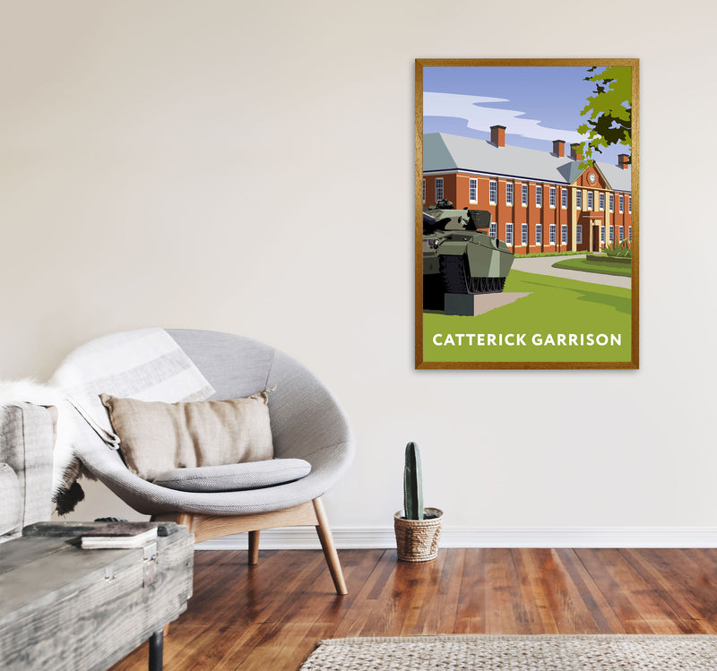 Catterick Garrison Portrait by Richard O'Neill A1 Print Only