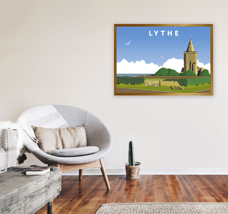 Lythe Framed Digital Art Print by Richard O'Neill A1 Print Only