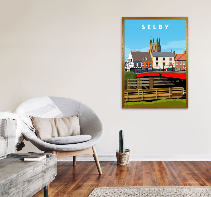 Selby Portrait by Richard O'Neill A1 Print Only