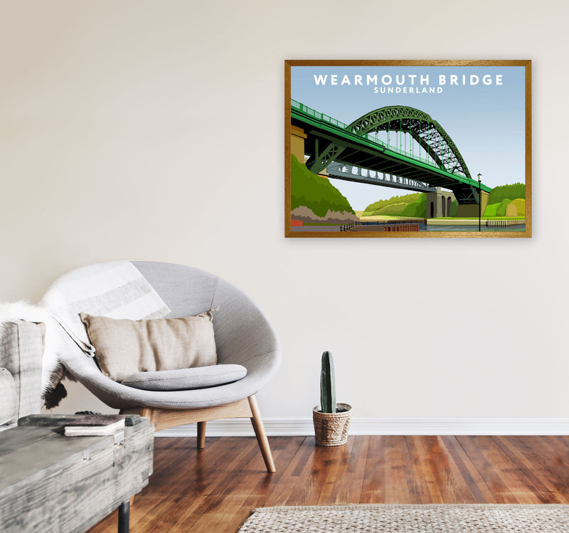 Wearmouth Bridge by Richard O'Neill A1 Print Only