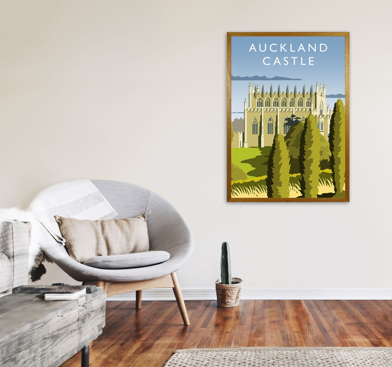 Auckland Castle portrait by Richard O'Neill A1 Print Only