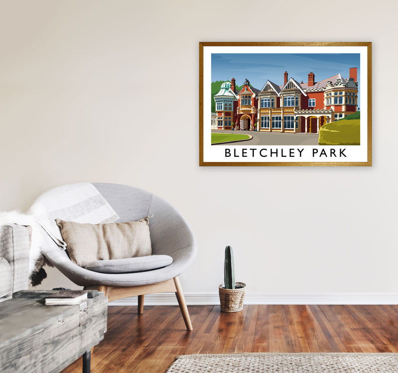 Bletchley Park by Richard O'Neill A1 Print Only