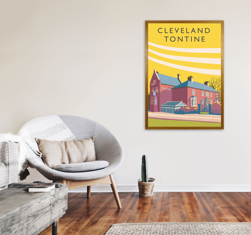 Cleveland Tontine portrait by Richard O'Neill A1 Print Only