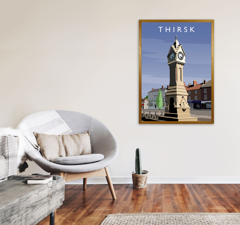 Thirsk 2 portrait by Richard O'Neill A1 Print Only