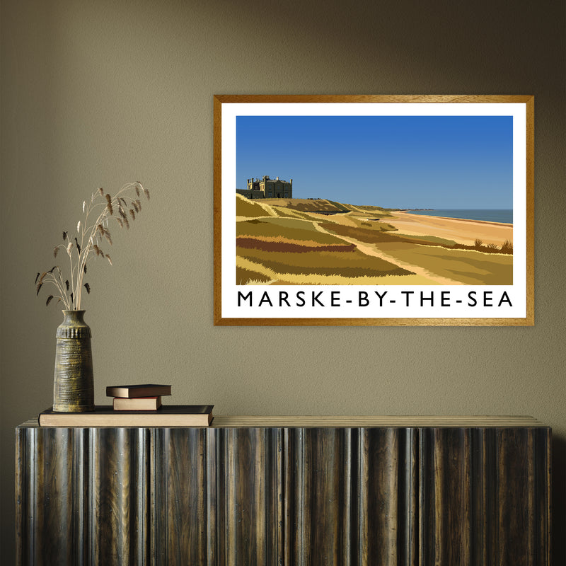Marske-by-the-Sea 3 by Richard O'Neill A1 Oak Frame