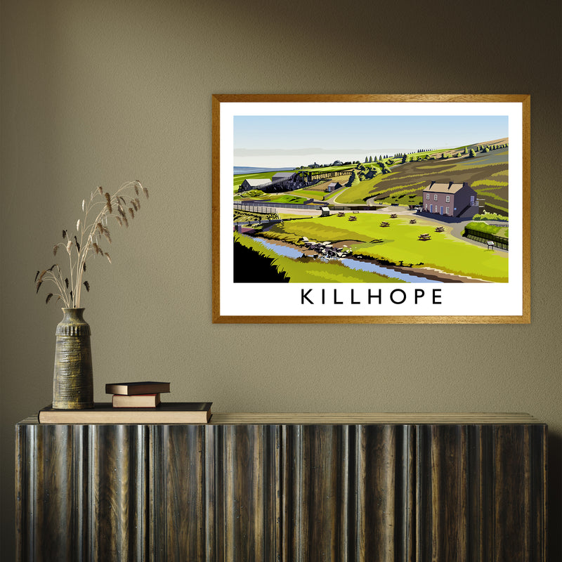 Killhope by Richard O'Neill A1 Oak Frame