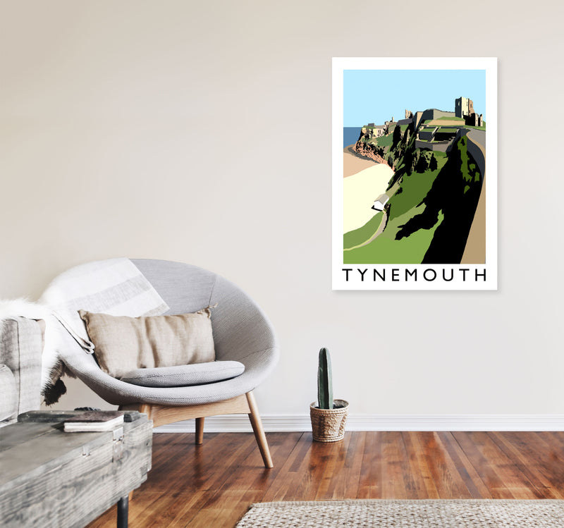 Tynemouth by Richard O'Neill A1 Black Frame