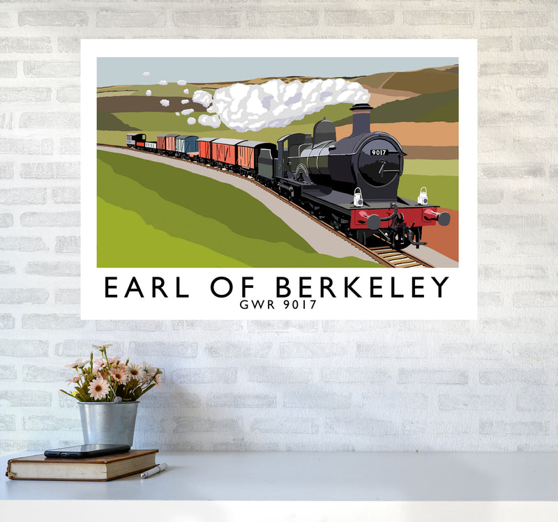 Earl Of Berkeley by Richard O'Neill A1 Black Frame