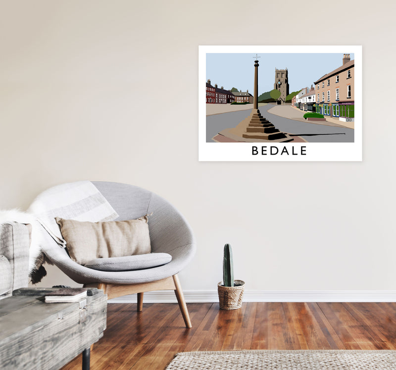 Bedale by Richard O'Neill A1 Black Frame