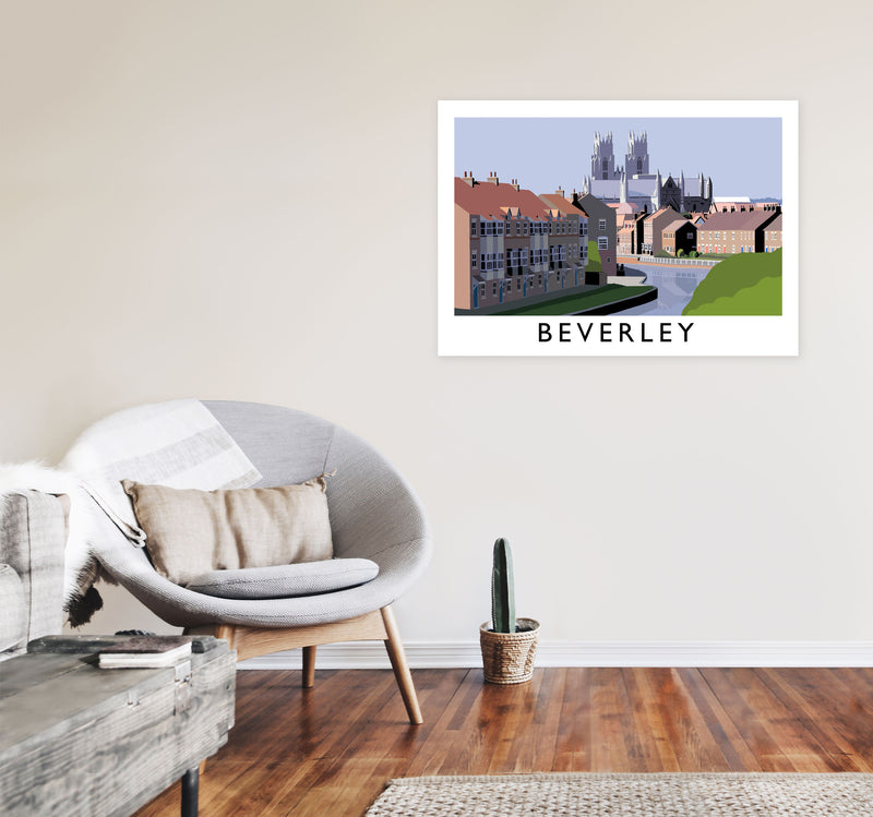 Beverley by Richard O'Neill A1 Black Frame