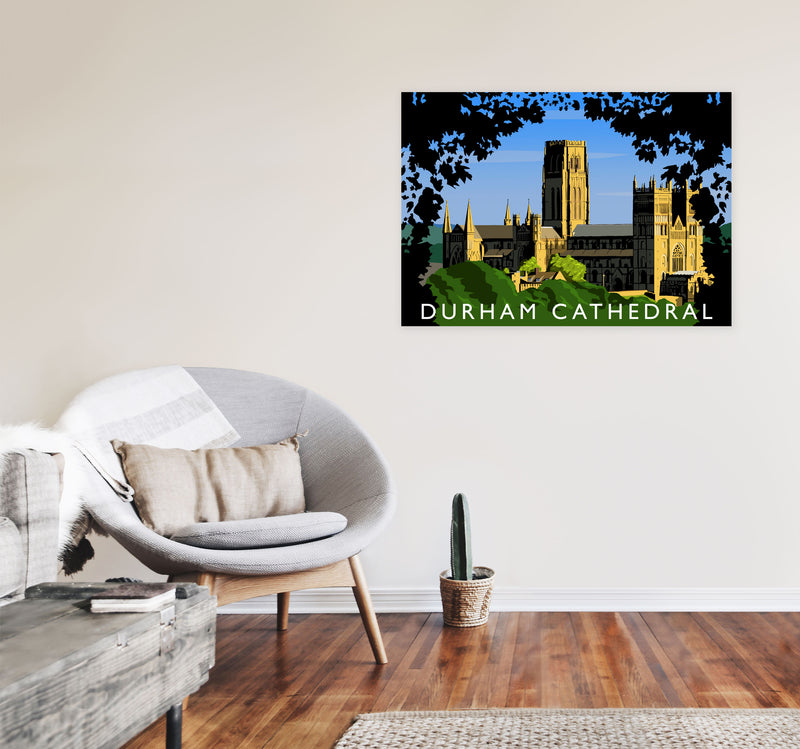 Durham Cathedral by Richard O'Neill A1 Black Frame