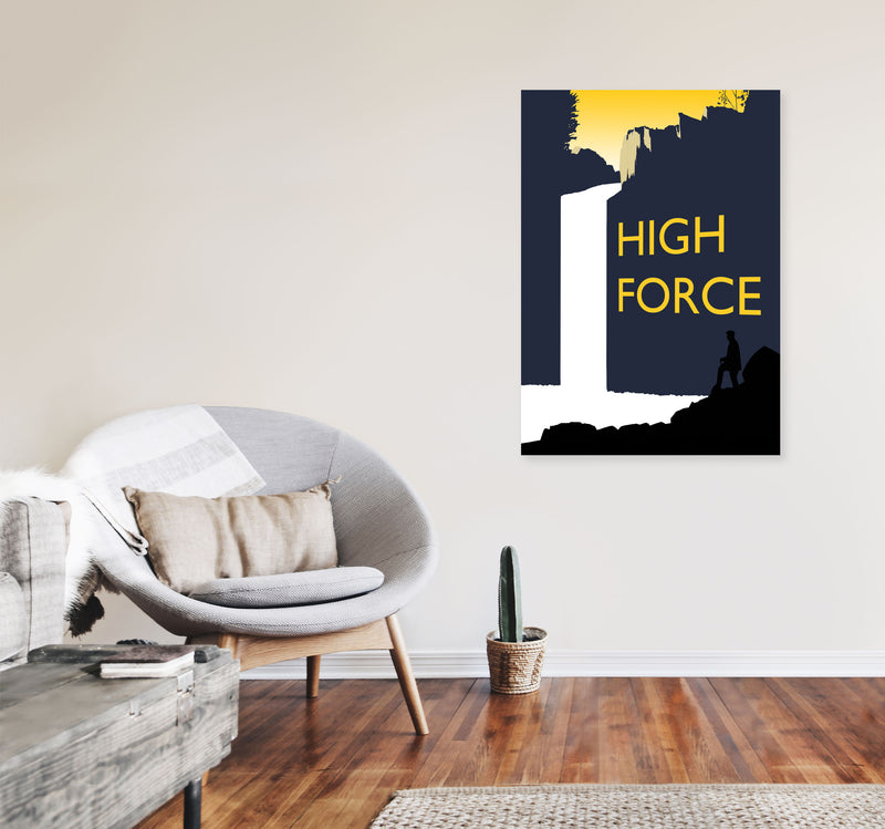 High Force 1 by Richard O'Neill A1 Black Frame