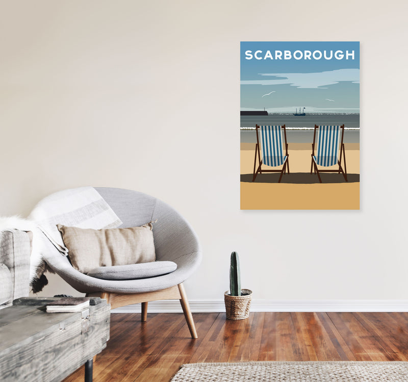 Scarborough 2 by Richard O'Neill A1 Black Frame