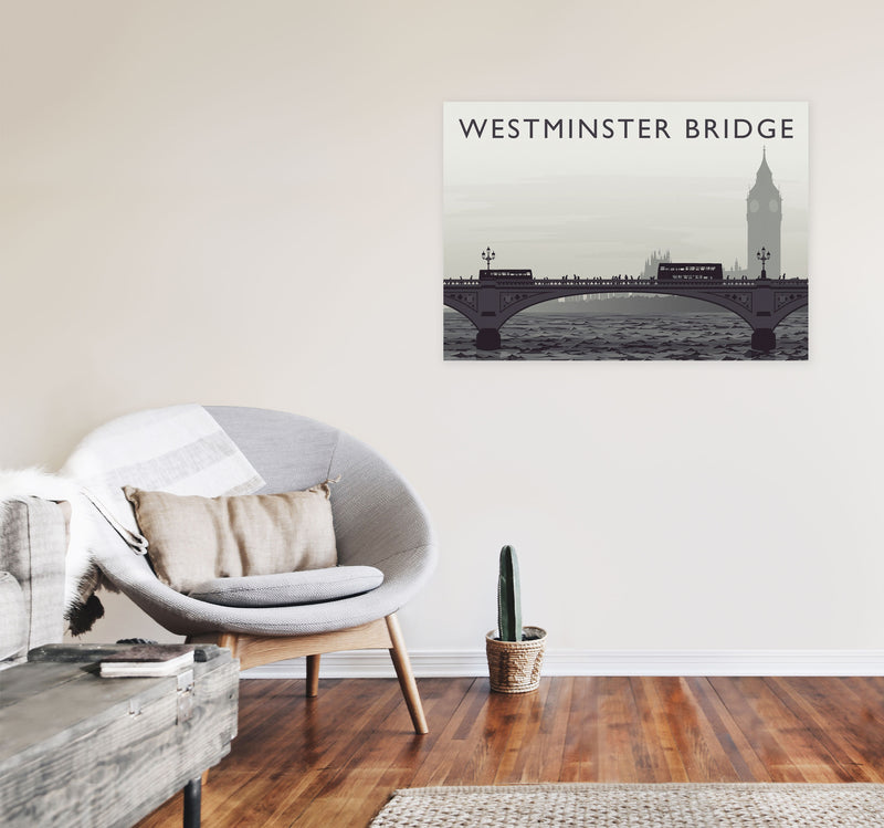 Westminster Bridge by Richard O'Neill A1 Black Frame