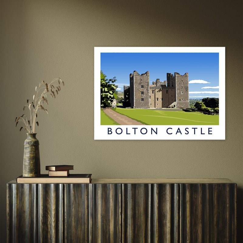 Bolton Castle 2 by Richard O'Neill A1 Print Only