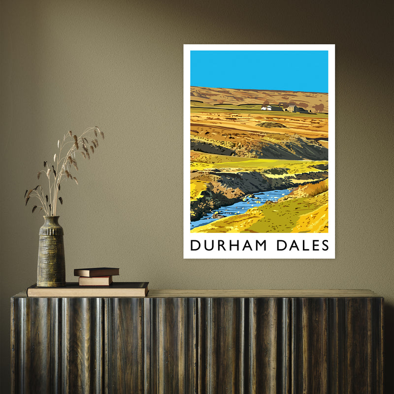 Durham Dales portrait by Richard O'Neill A1 Print Only