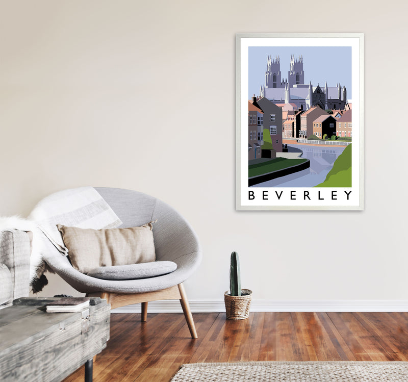 Beverley Art Print by Richard O'Neill A1 Oak Frame