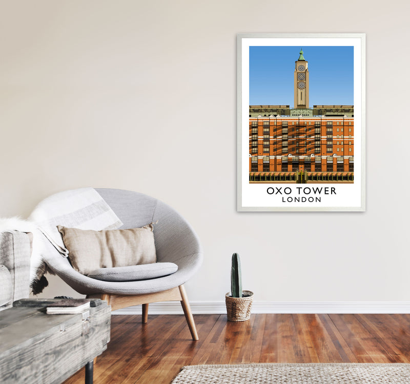 Oxo Tower by Richard O'Neill A1 Oak Frame