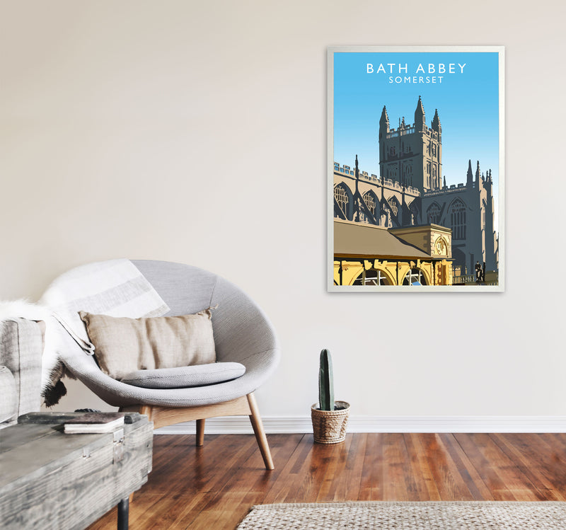 Bath Abbey by Richard O'Neill A1 Oak Frame