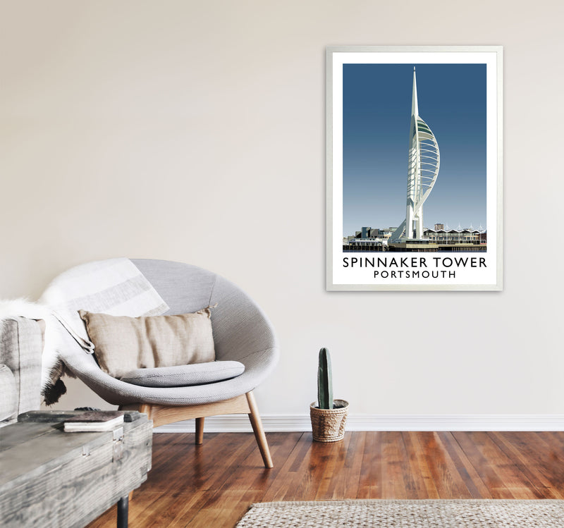 Spinnaker Tower by Richard O'Neill A1 Oak Frame