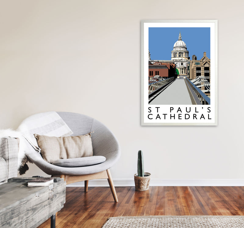 St Pauls Cathedral by Richard O'Neill A1 Oak Frame