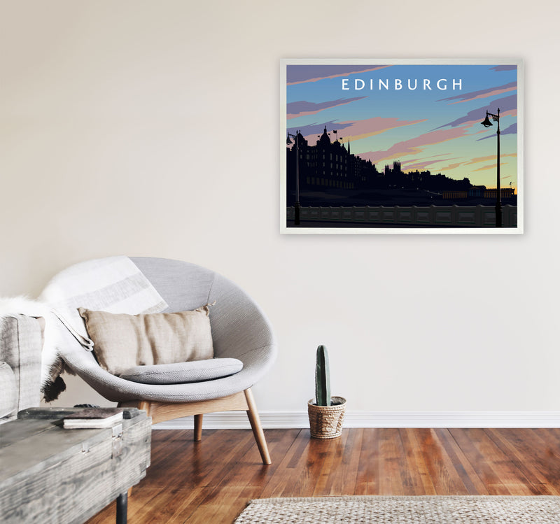 Edinburgh 2 by Richard O'Neill A1 Oak Frame